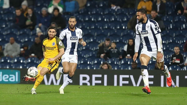 FA Cup Fourth Round: West Bromwich Albion vs. Brighton and Hove Albion (06FEB19) - Intense Match Action at The Hawthorns
