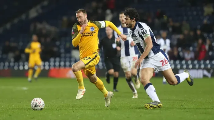 Framed Print : FA Cup Fourth Round: West Bromwich Albion vs. Brighton and Hove Albion (06FEB19) - Intense Match Action at The Hawthorns Framed Print : FA Cup Fourth Round: West Bromwich Albion vs. Brighton and Hove Albion (06FEB19) - Intense Match Action at The Hawthorns