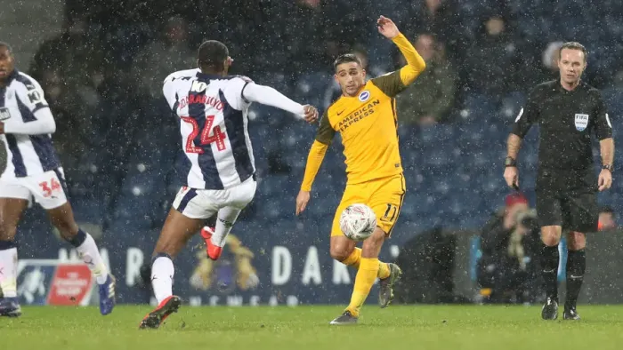 Framed Print : FA Cup Fourth Round: West Bromwich Albion vs. Brighton and Hove Albion (06FEB19) - Intense Match Action at The Hawthorns Framed Print : FA Cup Fourth Round: West Bromwich Albion vs. Brighton and Hove Albion (06FEB19) - Intense Match Action at The Hawthorns