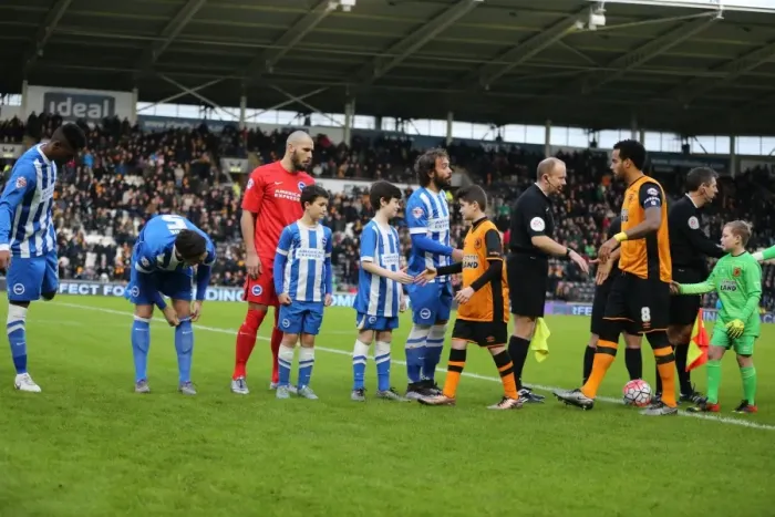 Framed Print : FA Cup: Hull City vs. Brighton and Hove Albion (09.01.2016) - Intense Match Action Framed Print : FA Cup: Hull City vs. Brighton and Hove Albion (09.01.2016) - Intense Match Action