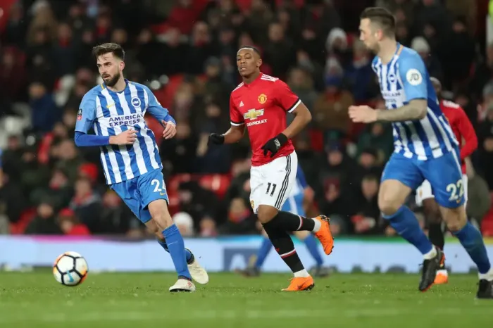 Framed Print : FA Cup Quarterfinal: Manchester United vs. Brighton and Hove Albion Showdown at Old Trafford (17 March 2018) Framed Print : FA Cup Quarterfinal: Manchester United vs. Brighton and Hove Albion Showdown at Old Trafford (17 March 2018)