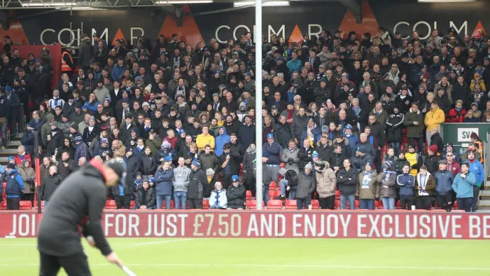 Framed Print : FA Cup Third Round: AFC Bournemouth vs. Brighton and Hove Albion, 5th January 2019 - Intense Match Action at Vitality Stadium Framed Print : FA Cup Third Round: AFC Bournemouth vs. Brighton and Hove Albion, 5th January 2019 - Intense Match Action at Vitality Stadium