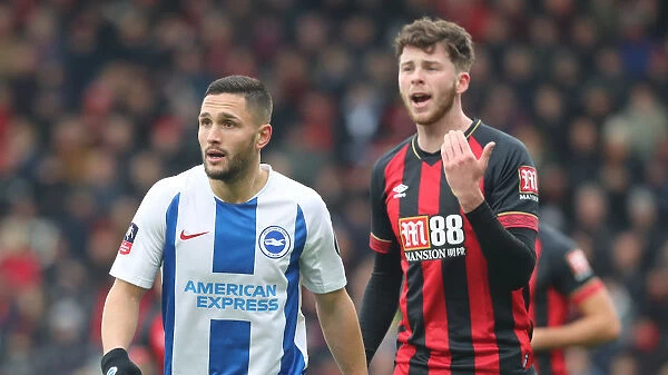 FA Cup Third Round: AFC Bournemouth vs. Brighton and Hove Albion - Intense Clash at Vitality Stadium (05.01.2019)