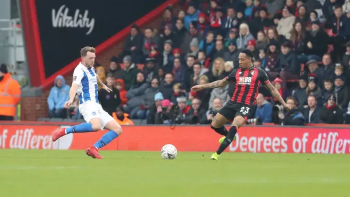 Framed Print : FA Cup Third Round: AFC Bournemouth vs. Brighton and Hove Albion (5 January 2019) - Intense Match Action at Vitality Stadium Framed Print : FA Cup Third Round: AFC Bournemouth vs. Brighton and Hove Albion (5 January 2019) - Intense Match Action at Vitality Stadium