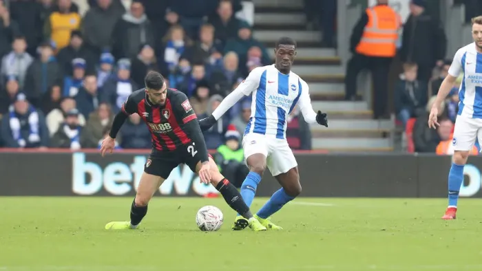 Framed Print : FA Cup Third Round: AFC Bournemouth vs. Brighton and Hove Albion (5 January 2019) - Intense Match Action at Vitality Stadium Framed Print : FA Cup Third Round: AFC Bournemouth vs. Brighton and Hove Albion (5 January 2019) - Intense Match Action at Vitality Stadium