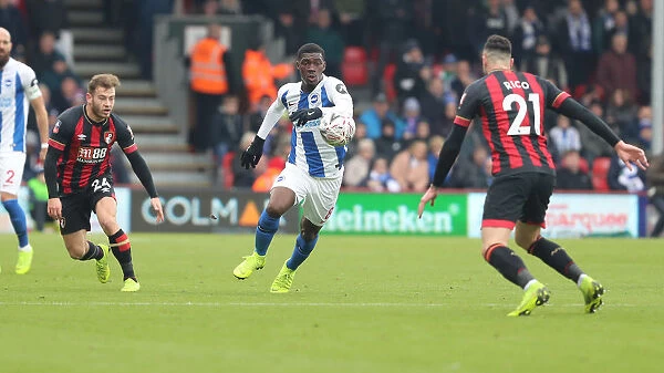 FA Cup Third Round: AFC Bournemouth vs. Brighton and Hove Albion - Intense Match Action at Vitality Stadium (05Jan19)