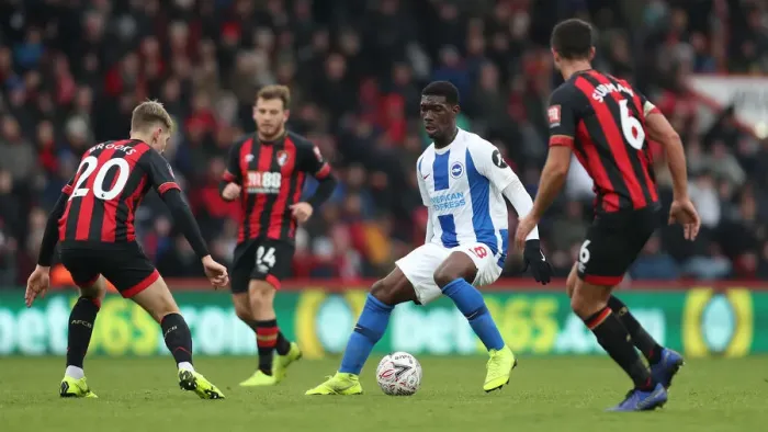 Framed Print : FA Cup Third Round: AFC Bournemouth vs. Brighton and Hove Albion - Intense Match Action at Vitality Stadium (05Jan19) Framed Print : FA Cup Third Round: AFC Bournemouth vs. Brighton and Hove Albion - Intense Match Action at Vitality Stadium (05Jan19)