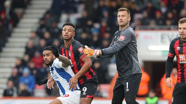 FA Cup Third Round: AFC Bournemouth vs. Brighton and Hove Albion, 5th January 2019 - Intense Action at Vitality Stadium