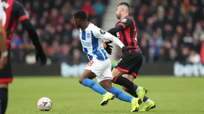 Framed Print : FA Cup Third Round: AFC Bournemouth vs. Brighton and Hove Albion, 05Jan19 - Intense Match Action at Vitality Stadium Framed Print : FA Cup Third Round: AFC Bournemouth vs. Brighton and Hove Albion, 05Jan19 - Intense Match Action at Vitality Stadium