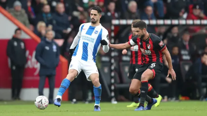 Framed Print : FA Cup Third Round: AFC Bournemouth vs. Brighton and Hove Albion (05JAN19) - Intense Match Action at Vitality Stadium Framed Print : FA Cup Third Round: AFC Bournemouth vs. Brighton and Hove Albion (05JAN19) - Intense Match Action at Vitality Stadium