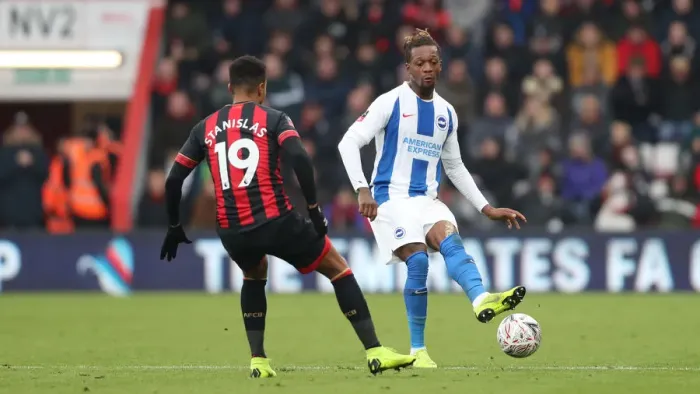 Framed Print : FA Cup Third Round: AFC Bournemouth vs. Brighton and Hove Albion (5 January 2019) - Intense Match Action at Vitality Stadium Framed Print : FA Cup Third Round: AFC Bournemouth vs. Brighton and Hove Albion (5 January 2019) - Intense Match Action at Vitality Stadium