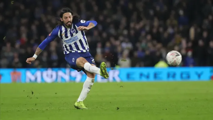 Framed Print : FA Cup Third Round: Brighton & Hove Albion vs. Sheffield Wednesday at American Express Community Stadium (04.01.20) Framed Print : FA Cup Third Round: Brighton & Hove Albion vs. Sheffield Wednesday at American Express Community Stadium (04.01.20)