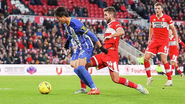 FA Cup Third Round: Intense Clash between Middlesbrough and Brighton & Hove Albion at Riverside Stadium (07.01.23)