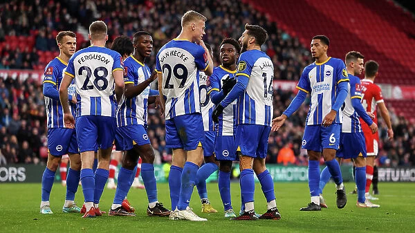 FA Cup Third Round: Middlesbrough vs. Brighton and Hove Albion - Intense Showdown at Riverside Stadium (07JAN23)
