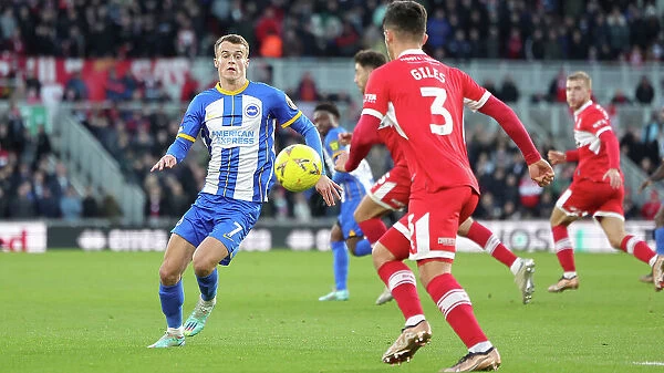 FA Cup Third Round: Middlesbrough vs. Brighton & Hove Albion at Riverside Stadium (07JAN23) - Intense Match Action