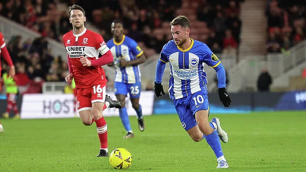 FA Cup Third Round: Middlesbrough vs. Brighton and Hove Albion at Riverside Stadium (07JAN23) - Intense Match Action