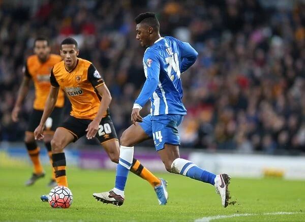 FA Cup Showdown: Hull City vs. Brighton & Hove Albion (09.01.2016) - Intense Action on the Pitch