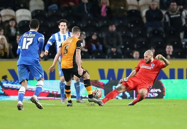 FA Cup Showdown: Hull City vs. Brighton & Hove Albion (09.01.2016) - Intense Action from KC Stadium