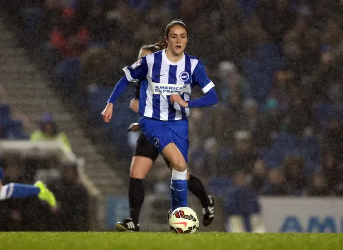 Framed Print : FA Womens Premier League: Brighton & Hove Albion Women vs Charlton Athletic Ladies Clash at American Express Community Stadium (December 2015) Framed Print : FA Womens Premier League: Brighton & Hove Albion Women vs Charlton Athletic Ladies Clash at American Express Community Stadium (December 2015)