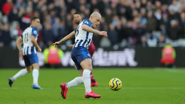 Framed Print : February 1, 2020: Premier League Showdown - West Ham United vs. Brighton & Hove Albion at London Stadium Framed Print : February 1, 2020: Premier League Showdown - West Ham United vs. Brighton & Hove Albion at London Stadium