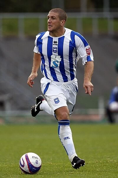 Focused: Adam El-Abd, Unyielding Defender of Brighton and Hove Albion FC