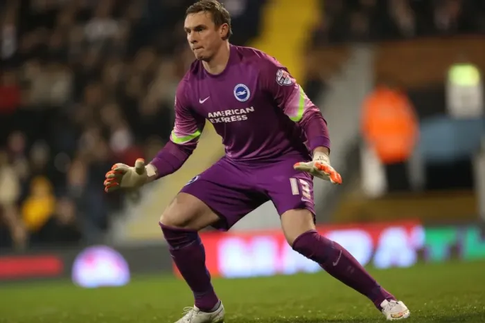 Framed Print : Focused David Stockdale: Brighton and Hove Albion vs. Fulham, Craven Cottage (December 2014) Framed Print : Focused David Stockdale: Brighton and Hove Albion vs. Fulham, Craven Cottage (December 2014)