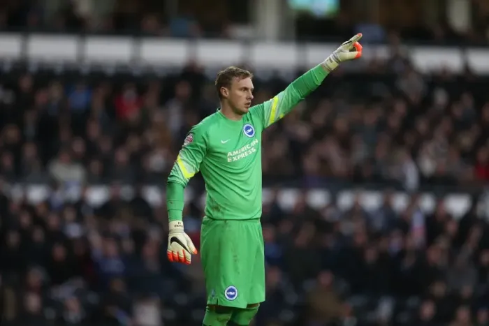 Framed Print : Focused David Stockdale: Derby County vs. Brighton and Hove Albion, Sky Bet Championship, iPro Stadium, December 2014 Framed Print : Focused David Stockdale: Derby County vs. Brighton and Hove Albion, Sky Bet Championship, iPro Stadium, December 2014