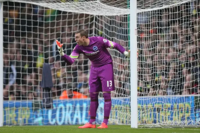 Framed Print : Focused David Stockdale: Norwich City vs. Brighton & Hove Albion, 2014 Framed Print : Focused David Stockdale: Norwich City vs. Brighton & Hove Albion, 2014
