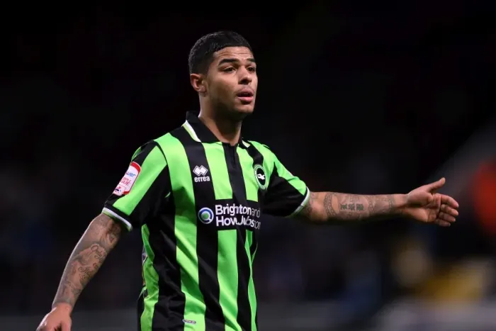 Framed Print : Focused and Ready: Liam Bridcutt of Brighton & Hove Albion FC Framed Print : Focused and Ready: Liam Bridcutt of Brighton & Hove Albion FC