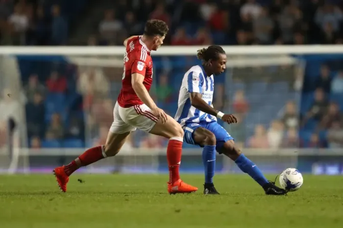 Framed Print : Gaetan Bong in Action: Brighton & Hove Albion vs. Nottingham Forest, EFL Sky Bet Championship (12th August 2016) Framed Print : Gaetan Bong in Action: Brighton & Hove Albion vs. Nottingham Forest, EFL Sky Bet Championship (12th August 2016)