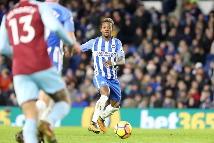Framed Print : Gaetan Bong in Action: Brighton & Hove Albion vs. Burnley (16DEC17) Framed Print : Gaetan Bong in Action: Brighton & Hove Albion vs. Burnley (16DEC17)