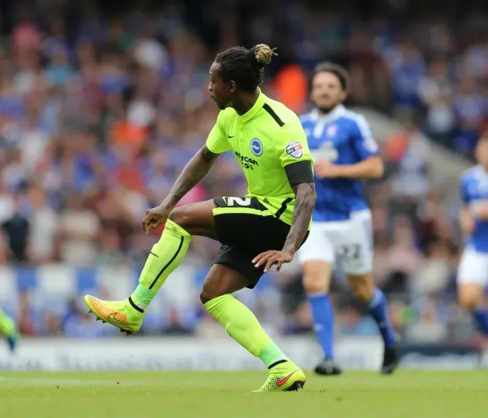 Framed Print : Gaetan Bong in Action: Sky Bet Championship Clash between Ipswich Town and Brighton & Hove Albion (28.08.2015) Framed Print : Gaetan Bong in Action: Sky Bet Championship Clash between Ipswich Town and Brighton & Hove Albion (28.08.2015)
