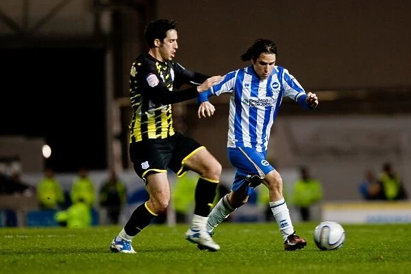 Gai Assulin in Action: Brighton & Hove Albion vs. Cardiff City, March 7, 2012