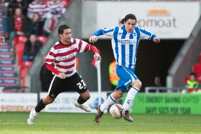 Framed Print : Gai Assulin's Debut: Brighton & Hove Albion vs Doncaster Rovers, March 3, 2012 Framed Print : Gai Assulin's Debut: Brighton & Hove Albion vs Doncaster Rovers, March 3, 2012