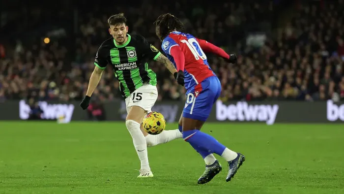 Framed Print : Game Changer at Selhurst Park: A Pivotal Moment in Crystal Palace vs. Brighton & Hove Albion's Premier League Clash (21st December 2023) Framed Print : Game Changer at Selhurst Park: A Pivotal Moment in Crystal Palace vs. Brighton & Hove Albion's Premier League Clash (21st December 2023)