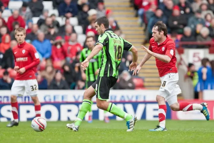 Framed Print : Gary Dicker in Action: Barnsley vs. Brighton & Hove Albion, Npower Championship 2012 Framed Print : Gary Dicker in Action: Barnsley vs. Brighton & Hove Albion, Npower Championship 2012