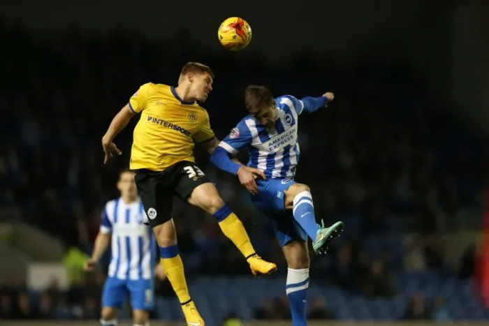 Framed Print : Gary Gardner in Action: Brighton & Hove Albion vs Wigan Athletic at American Express Community Stadium (November 4, 2014) Framed Print : Gary Gardner in Action: Brighton & Hove Albion vs Wigan Athletic at American Express Community Stadium (November 4, 2014)