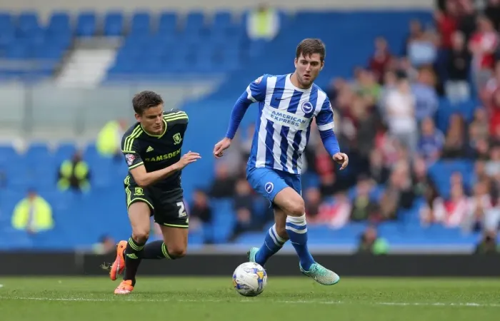 Framed Print : Gary Gardner in Action: Brighton and Hove Albion vs. Middlesbrough, October 18, 2014 Framed Print : Gary Gardner in Action: Brighton and Hove Albion vs. Middlesbrough, October 18, 2014