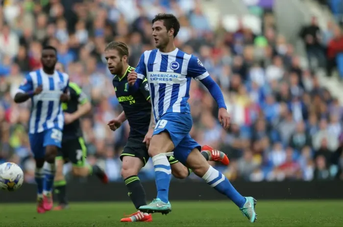 Framed Print : Gary Gardner in Action: Brighton and Hove Albion vs. Middlesbrough, October 18, 2014 Framed Print : Gary Gardner in Action: Brighton and Hove Albion vs. Middlesbrough, October 18, 2014