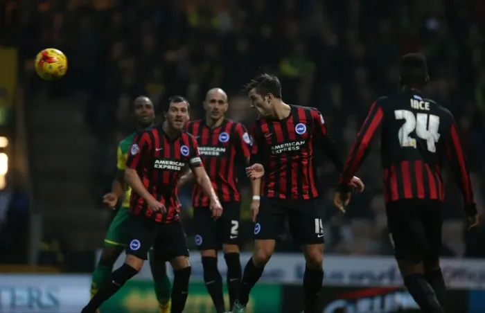 Framed Print : Gary Gardner Clears the Way: Norwich City vs. Brighton and Hove Albion, 2014 Framed Print : Gary Gardner Clears the Way: Norwich City vs. Brighton and Hove Albion, 2014