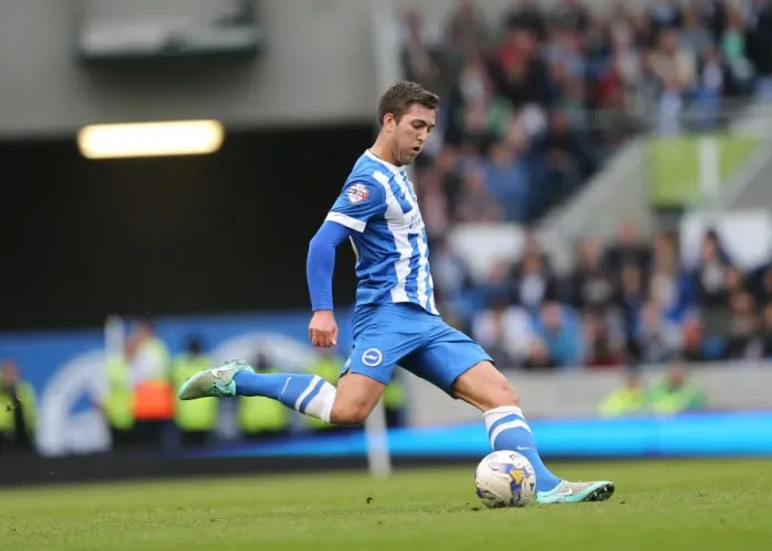 Framed Print : Gary Gardner's Intense Focus: Brighton & Hove Albion vs. Middlesbrough, 18th October 2014 Framed Print : Gary Gardner's Intense Focus: Brighton & Hove Albion vs. Middlesbrough, 18th October 2014
