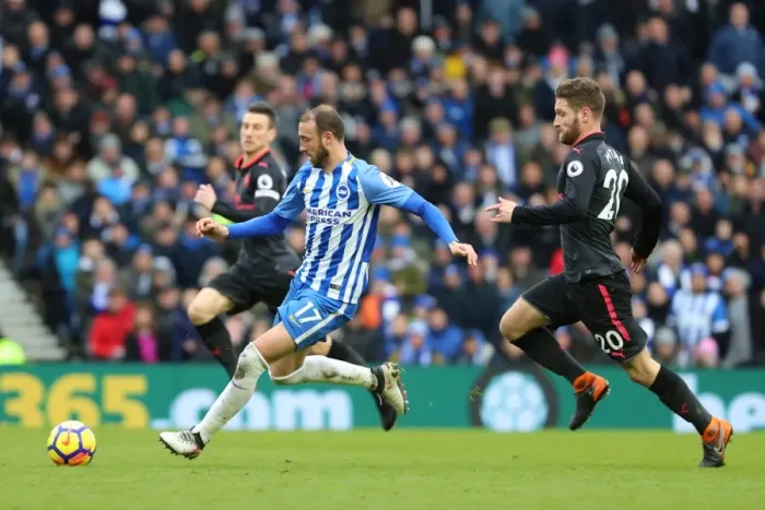 Framed Print : Glenn Murray in Action: Brighton & Hove Albion vs. Arsenal, Premier League 2018 (March 4th) Framed Print : Glenn Murray in Action: Brighton & Hove Albion vs. Arsenal, Premier League 2018 (March 4th)