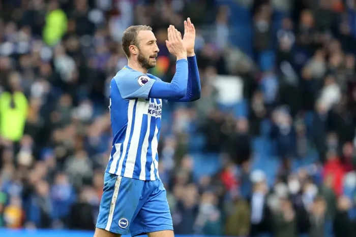 Framed Print : Glenn Murray in Action: Brighton & Hove Albion vs. Arsenal, Premier League 2018 (Arsenal 04MAR18) Framed Print : Glenn Murray in Action: Brighton & Hove Albion vs. Arsenal, Premier League 2018 (Arsenal 04MAR18)
