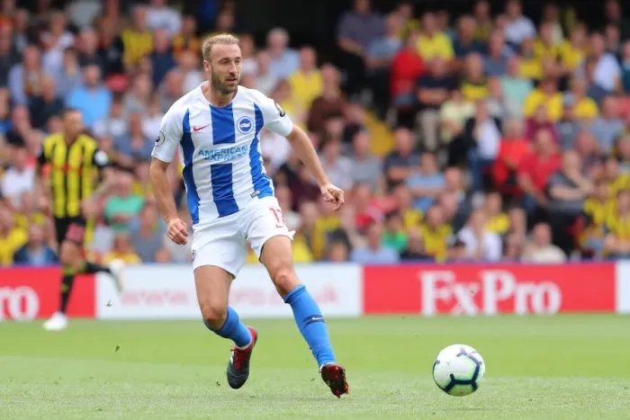 Framed Print : Glenn Murray in Action: Brighton and Hove Albion vs. Watford, Premier League (11.08.2018) Framed Print : Glenn Murray in Action: Brighton and Hove Albion vs. Watford, Premier League (11.08.2018)