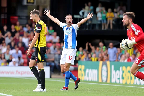 Glenn Murray Goes for Glory: Watford vs. Brighton and Hove Albion, Premier League - 11th August 2018