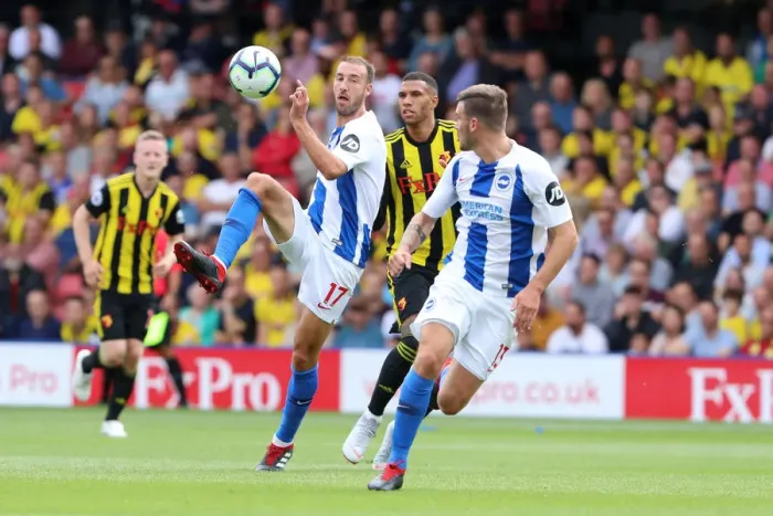 Framed Print : Glenn Murray Scores the Winning Goal for Brighton and Hove Albion Against Watford (11AUG18) Framed Print : Glenn Murray Scores the Winning Goal for Brighton and Hove Albion Against Watford (11AUG18)