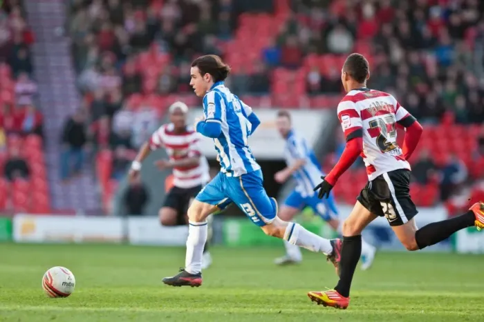 Framed Print : A Glimpse into the 2011-12 Brighton & Hove Albion Away Season: Doncaster Rovers (03-03-12)