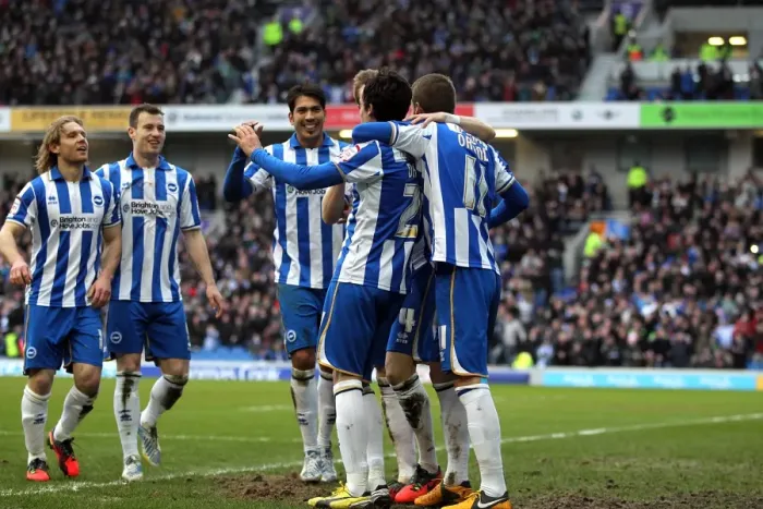Framed Print : A Glimpse into Brighton & Hove Albion's 2012-13 Home Season: Huddersfield Town (02-03-2013) Framed Print : A Glimpse into Brighton & Hove Albion's 2012-13 Home Season: Huddersfield Town (02-03-2013)