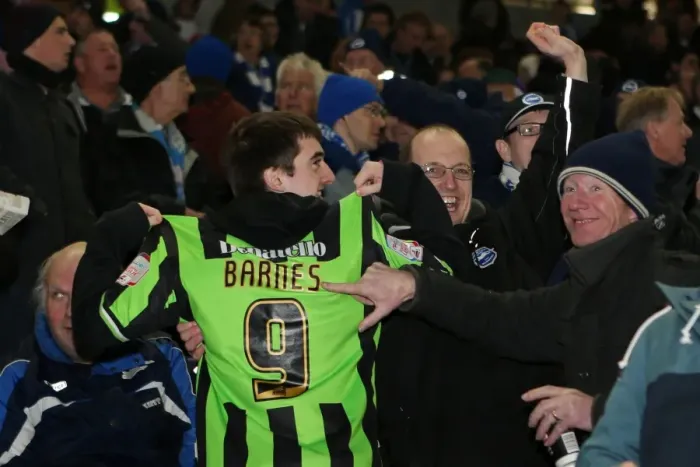 Framed Print : A Glimpse into the Past: Brighton & Hove Albion vs. Watford (2012-13) - Home Game Framed Print : A Glimpse into the Past: Brighton & Hove Albion vs. Watford (2012-13) - Home Game