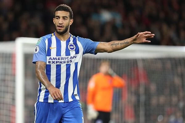 Goldson in Action: Bournemouth vs. Brighton and Hove Albion, EFL Cup 2017